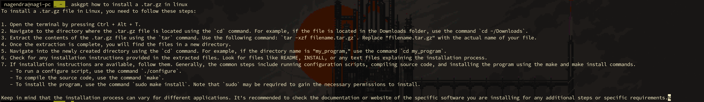 AskGPT Usage